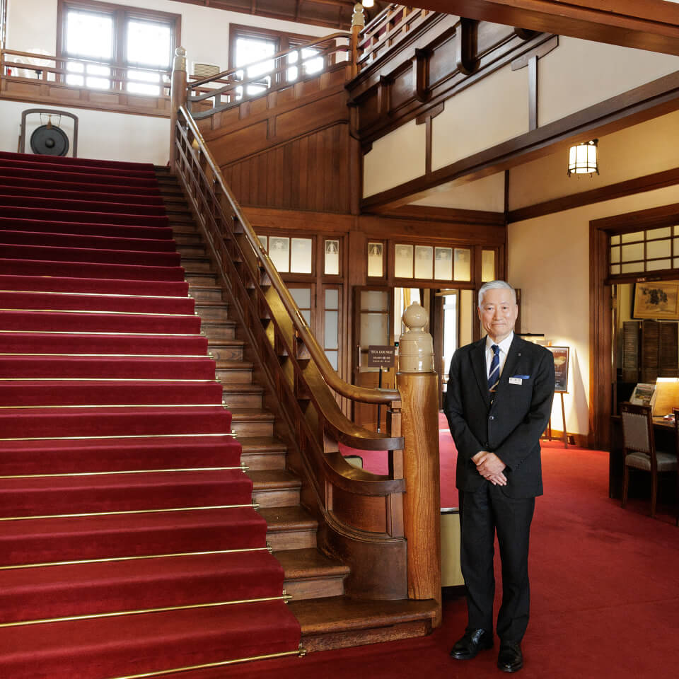 奈良ホテル 取締役副総支配人 福田氏