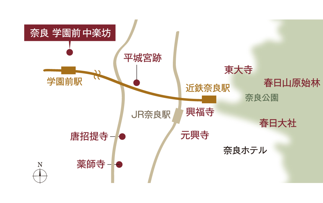 周辺エリア概念図